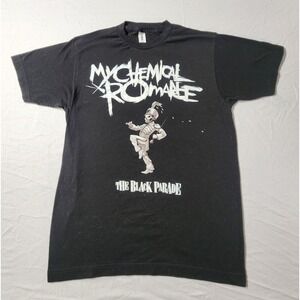Y2K My Chemical Romance‎ The Black Parade Band T-Shirt Tultex Emo Punk M